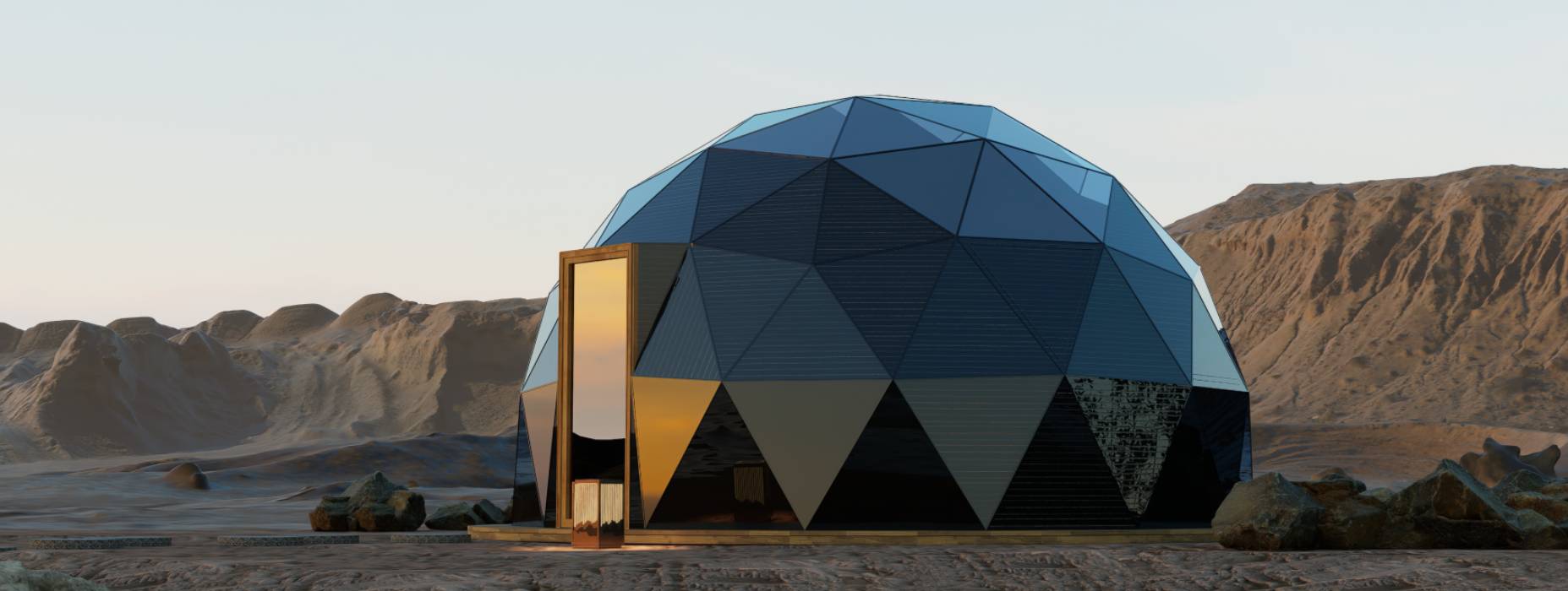 友好区星空酒店帐篷